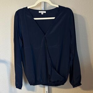 Elegant‎ Navy Blouse by Karma Highway